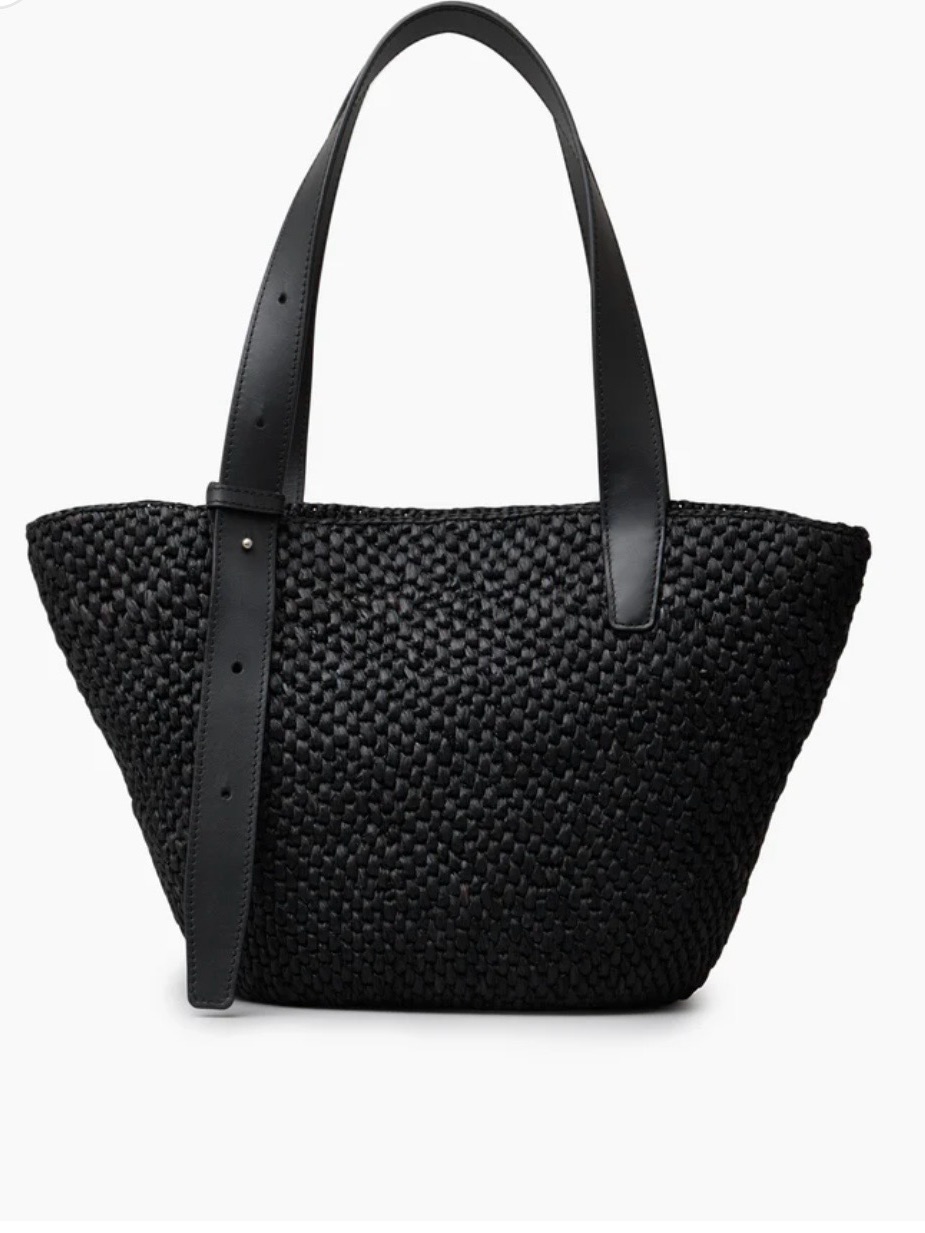 Li Studio Bianca Raffia Bag